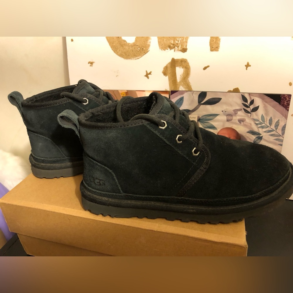 black ugg boots